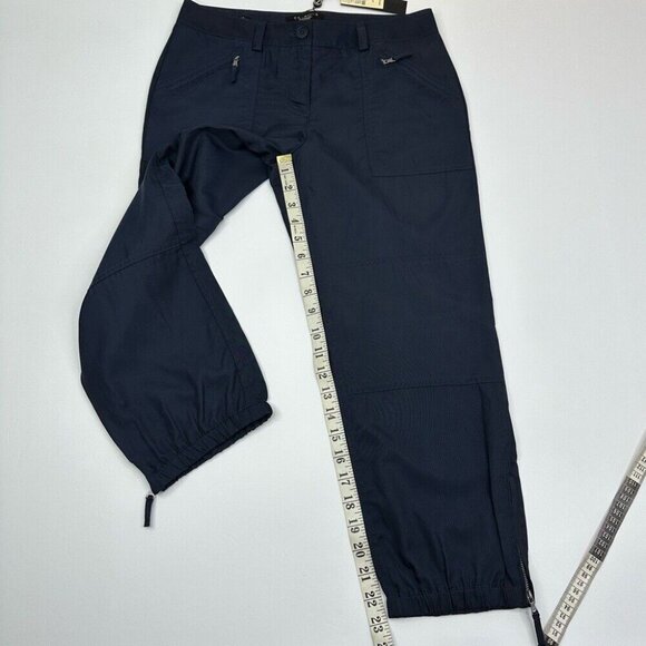 Talbots Women's NWT Navy Blue Y2K Signature Athleisure Utility Pant 2P/W29/L23 - Picture 10 of 11